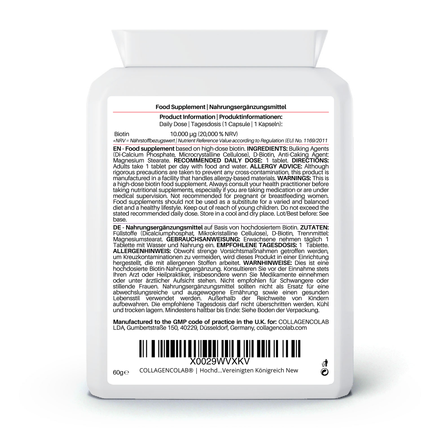 Hair, Skin & Nails - Biotin Complex