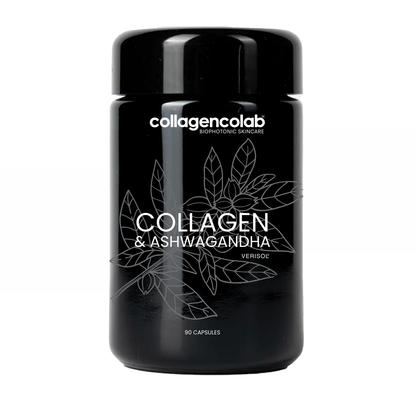 Collagen & Ashwagandha Pills - Premium Biophotonic All-in-One Health and Beauty Complex