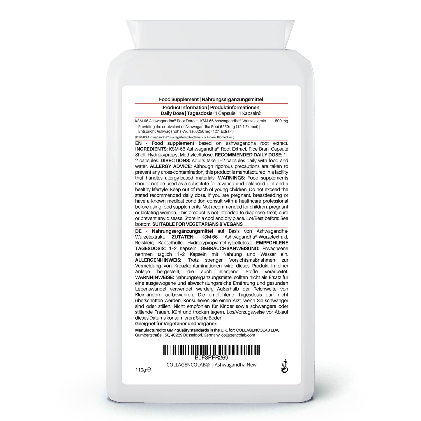 Ashwagandha KSM-66® 500mg