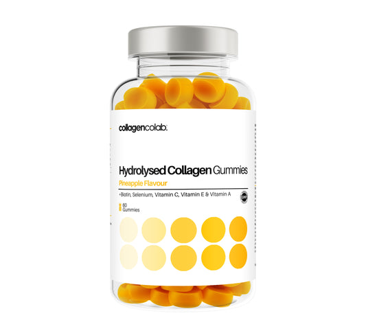 Hydrolysed Collagen Gunmmies - Pineapple Flavour