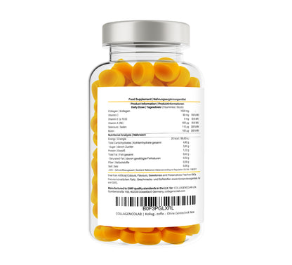 Hydrolysed Collagen Gunmmies - Pineapple Flavour